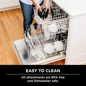 Ninja Professional Plus Blender | Max Power Smoothie Blender, Ice Cream Maker, Frozen Drink Mixer & Margarita Machine | 3 Auto IQ™ Presets, 1400 W, 72oz Total Crushing Pitcher | Dark Grey, BN701