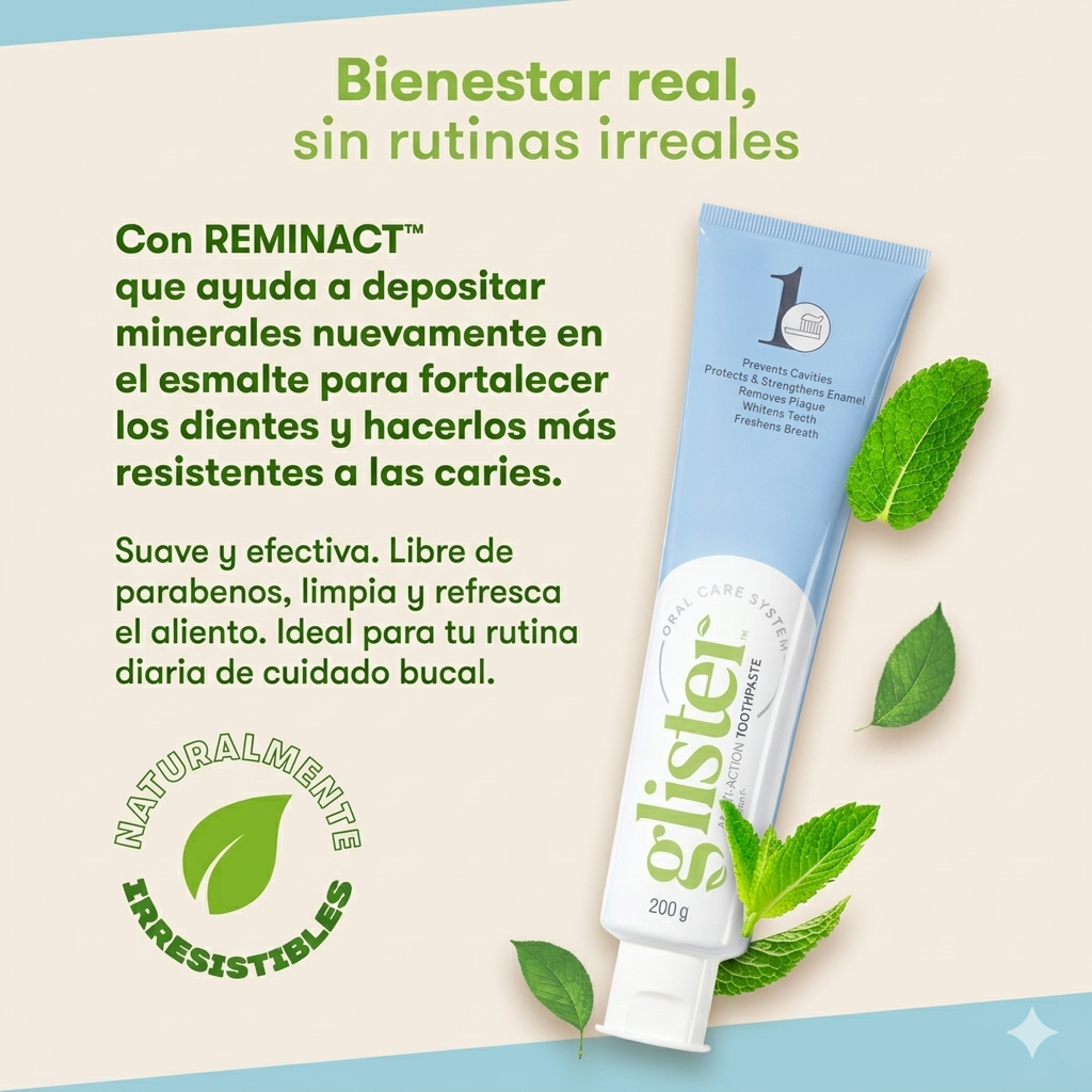 🪥 Pasta de dientes Multiacción 200g ✨ Siempre suave y efectiva, ahora libre de parabenos y con ingredientes de origen vegetal.