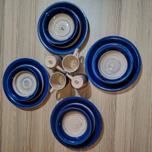 Set de vajilla de 16 piezas Lili