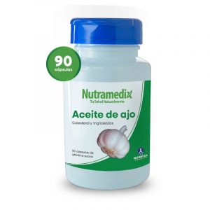 🌿 Ajo Aceite 200 mg Nutramedix® (Apoyo cardiovascular · Inmunidad · Salud respiratoria)