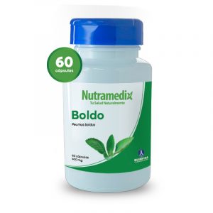 🌿 Boldo 400 mg Nutramedix® (Apoyo digestivo y hepático · Detox natural y bienestar intestinal) 📦 Contenido: 60 cápsulas ⭐ Suplemento natural a base de boldo, ideal para apoyar la digestión, la función hepática y la eliminación de toxinas.
