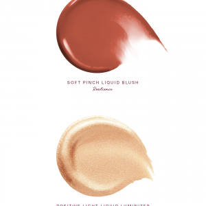 Rare Beauty Mini Warm Radiance Blush & Luminizer Duo​ Makeup Gift Set