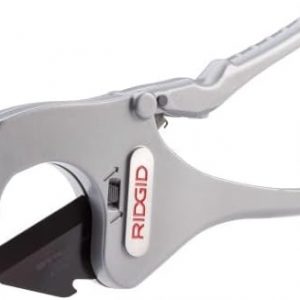 RIDGID 30088 RC-2375 Aluminum 2" Ratchet Action Pipe and Tubing Cutter for Plastic and Multilayer Tubing, 1/8" to 2-3/8" O.D. Capacity, Small