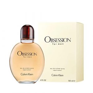 Calvin Klein Obsession for Men Eau de Toilette - Ambery Colonia para hombre - Con notas de bergamota, mandarina, lavanda y almizcle - Fragancia de larga duración