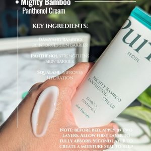 PURITO SEOUL Mighty Bamboo Panthenol Cream