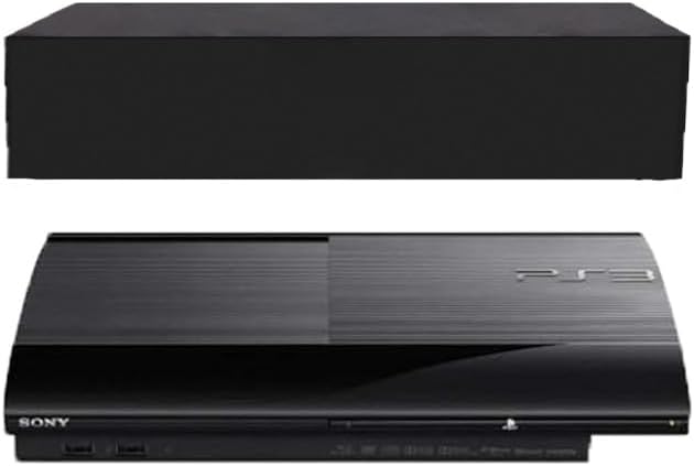 Dust Cover for PS3,Scratch-Resistant, Waterproof Protective Case Cover for Playstation 3 Consoles (black)