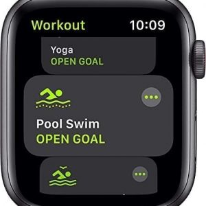 Apple Watch Series 8 [GPS, 41mm] - Midnight Aluminum Case with Midnight Sport Band, M/L (Renewed)