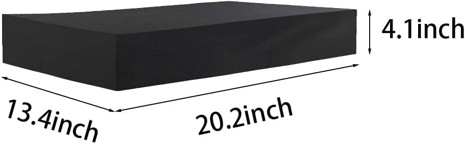 Dust Cover for PS3,Scratch-Resistant, Waterproof Protective Case Cover for Playstation 3 Consoles (black)
