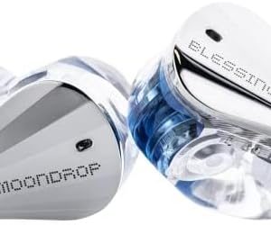Moondrop Blessing 3 in-Ear Earphones 2DD+4BA Hybrid Triple-Range Frequency Division in-Ear Monitors 0.78-2pin IEM Earbuds