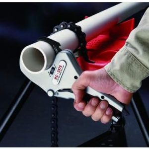 RIDGID 30088 RC-2375 Aluminum 2" Ratchet Action Pipe and Tubing Cutter for Plastic and Multilayer Tubing, 1/8" to 2-3/8" O.D. Capacity, Small