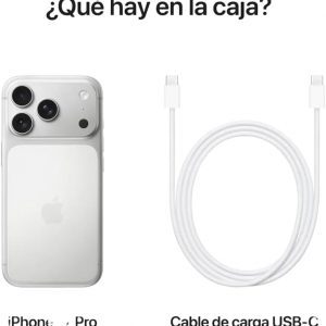 Apple iPhone 17 Pro Max, US Version, 2TB, eSIM, Silver- Unlocked (Renewed)