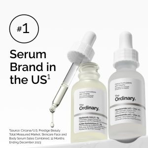 The Ordinary Multi-Peptide + Copper Peptides 1%, GHK-Cu Anti-Aging Serum for Fine Lines and Skin Elasticity