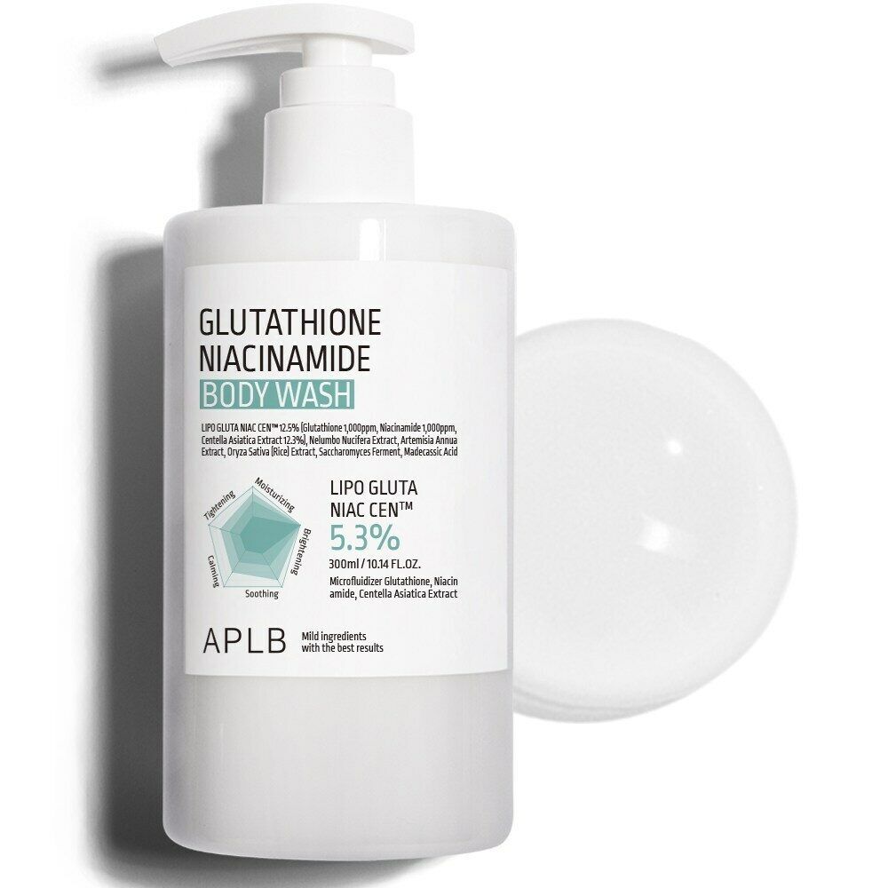 APLB Glutathione Niacinamide Body Care Duo (Wash & Lotion)