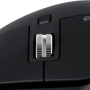 Logitech MX Master 3S - Wireless Performance Mouse with Ultra-Fast Scrolling, Ergo, 8K DPI, Track on Glass, Quiet Clicks, USB-C, Bluetooth, Windows, Linux, Chrome (Black)