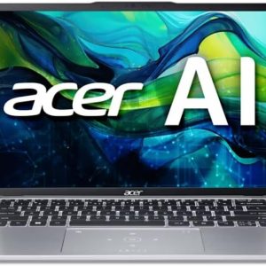 acer Swift Go 14 Laptop 2024, pantalla táctil WUXGA IPS de 14 pulgadas, Intel Ultra 7 155H de 16 núcleos, gráficos Arc, 16 GB LPDDR5 1TB SSD, teclado retroiluminado, Thunderbolt 4, huella digital,