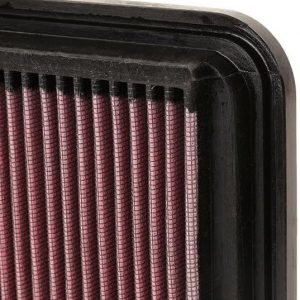 K&N Filtro de aire de alto flujo original de por vida para motor: Aumenta la potencia: Premium, lavable: Compatible con Mazda 2005-2015: MX-5, 33-2335