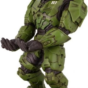 Exquisite Gaming: Halo: Master Chief - Mobile Phone & Gaming Controller Holder, Device Stand, Cable Guys, Xbox Licensed Figure, Green