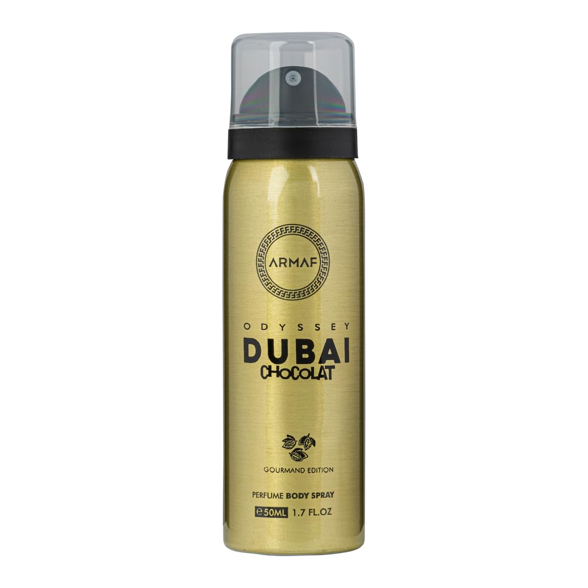 Armaf Odyssey Dubai Chocolat - Gourmand, Sweet, Woody - Set de regalo de 4 piezas para unisex (Eau de Parfum de 3.4 oz + gel de ducha de 3.4 oz + spray corporal de 1.7 oz + champú de 8.4 onzas)