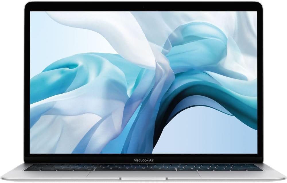 Apple Mid 2019 Apple MacBook Air with 1.6GHz Dual-Core Intel Core i5, 13-inch, 16GB RAM, 256B SSD Silver (Renewed)