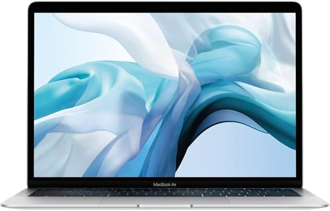 Apple Mid 2019 Apple MacBook Air with 1.6GHz Dual-Core Intel Core i5, 13-inch, 16GB RAM, 256B SSD Silver (Renewed)