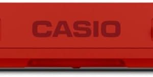 Casio Casiotone CT-S1 – 61-Key Touch-Sensitive Retro Keyboard | Sleek, Portable Design for Beginners to Pros | Stereo Grand Piano + 60 AiX Tones | USB-MIDI Connectivity | Red