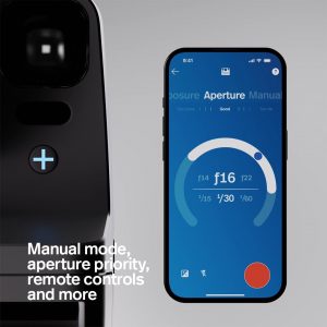 Polaroid Now+ de tercera generación - Cámara instantánea I-Type + paquete de película - Cámara blanca controlada por la aplicación Bluetooth Now+ + 16 fotos en color (6563)