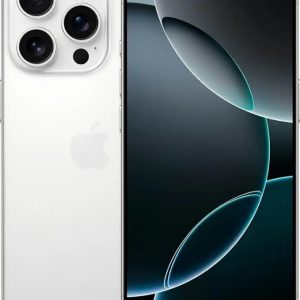 Apple iPhone 16 Pro Max, US Version, 256GB, White Titanium for AT&T (Renewed)