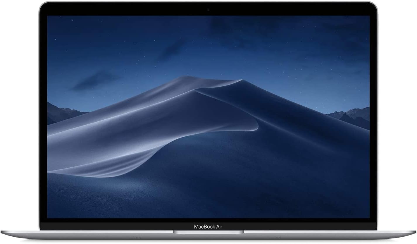 Apple Mid 2019 Apple MacBook Air with 1.6GHz Dual-Core Intel Core i5, 13-inch, 16GB RAM, 256B SSD Silver (Renewed)