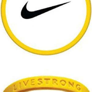 LiveStrong Live Strong Yellow Bracelet Wristband 2 Pack of Size Adult 8 inch L/xl