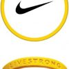 LiveStrong Live Strong Yellow Bracelet Wristband 2 Pack of Size Adult 8 inch L/xl