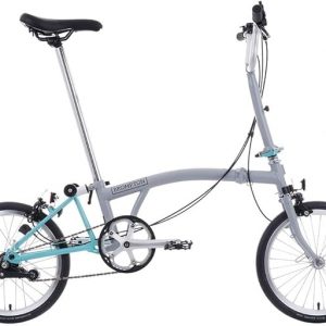 Brompton Folding Commuter Bike A Line 3-Speed | Compact, Lightweight, Urban Bike for Adults