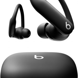 Beats Powerbeats Pro 2 Wireless Bluetooth Earbuds - Noise Cancelling, Heart Rate Monitor, IPX4, Up to 45H Battery & Charging Case, Works with Apple & Android - Jet Black (Renewed)
