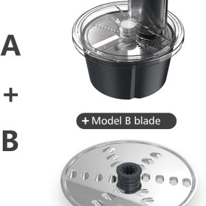 Accessories Work for T M5/T M6 Thermomixer Cutter Peeler Mutifunctional Cutting set(A+B Blade)