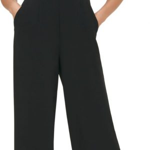 Tommy Hilfiger Mono de manga corta con cuello para mujer