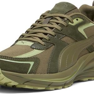 PUMA Mens Hypnotic Lace Up Sneakers Shoes Casual - Green
