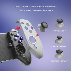 GameSir G8 Galileo - Controlador móvil tipo C para Android y iPhone 15 Series (USB-C), Gamepad Plug and Play con joysticks efecto Hall/disparador de pasillo, conector de audio de 0.138 in