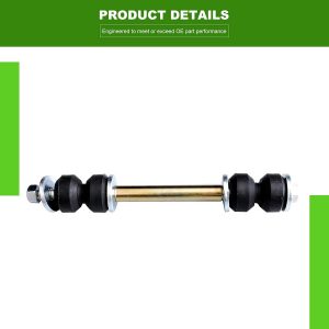 SCITOO Kit de suspensión delantera, brazo de control superior, extremos de barra de acoplamiento, enlaces de barra estabilizadora, rótulas inferiores, ajuste 2007-2013 para Chevy Silverado 1500