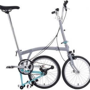Brompton Folding Commuter Bike A Line 3-Speed | Compact, Lightweight, Urban Bike for Adults
