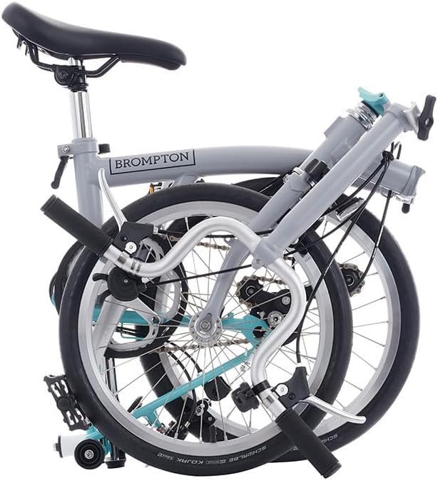 Brompton Folding Commuter Bike A Line 3-Speed | Compact, Lightweight, Urban Bike for Adults
