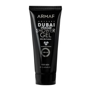 Armaf Odyssey Dubai Chocolat - Gourmand, Sweet, Woody - Set de regalo de 4 piezas para unisex (Eau de Parfum de 3.4 oz + gel de ducha de 3.4 oz + spray corporal de 1.7 oz + champú de 8.4 onzas)