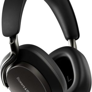 Bowers & Wilkins Px8 S2 Wireless Over-Ear Headphones, Active Noise Cancelling & Transparency Mode, High-Res Playback, 30H Playtime with Quick Charge Support, Bluetooth Headphones, Onyx Black