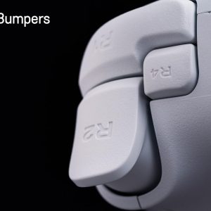 8Bitdo Ultimate 2 Bluetooth Controller with TMR Joysticks, Switchable Hall Effect/Tactile Triggers, Vibration, Motion Control, RGB Fire Ring and Back Buttons for Switch/Switch 2 & Windows PC - Black