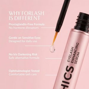 ForChics Lash Growth and Volume Duo - Growth Serum + Nourishing Mascara | 24/7 Lash Transformation System - Prostaglandin-Free, Hormone-Free - Instant Volume + Long-Term Growth