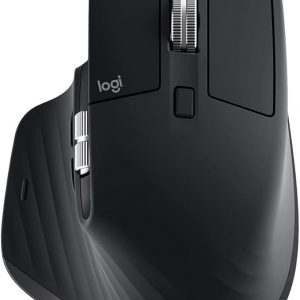 Logitech MX Master 3S - Wireless Performance Mouse with Ultra-Fast Scrolling, Ergo, 8K DPI, Track on Glass, Quiet Clicks, USB-C, Bluetooth, Windows, Linux, Chrome (Black)
