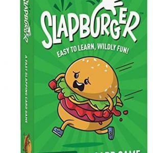 Slapburger Card Game - Fast-Paced Kids and Family Games for Ages 4 and Up - Fun Card Game for Birthdays, Classroom, Camping, Game Night & Friends - Easy to Play, 2 to 6 Players, 15 Minutes Playtime