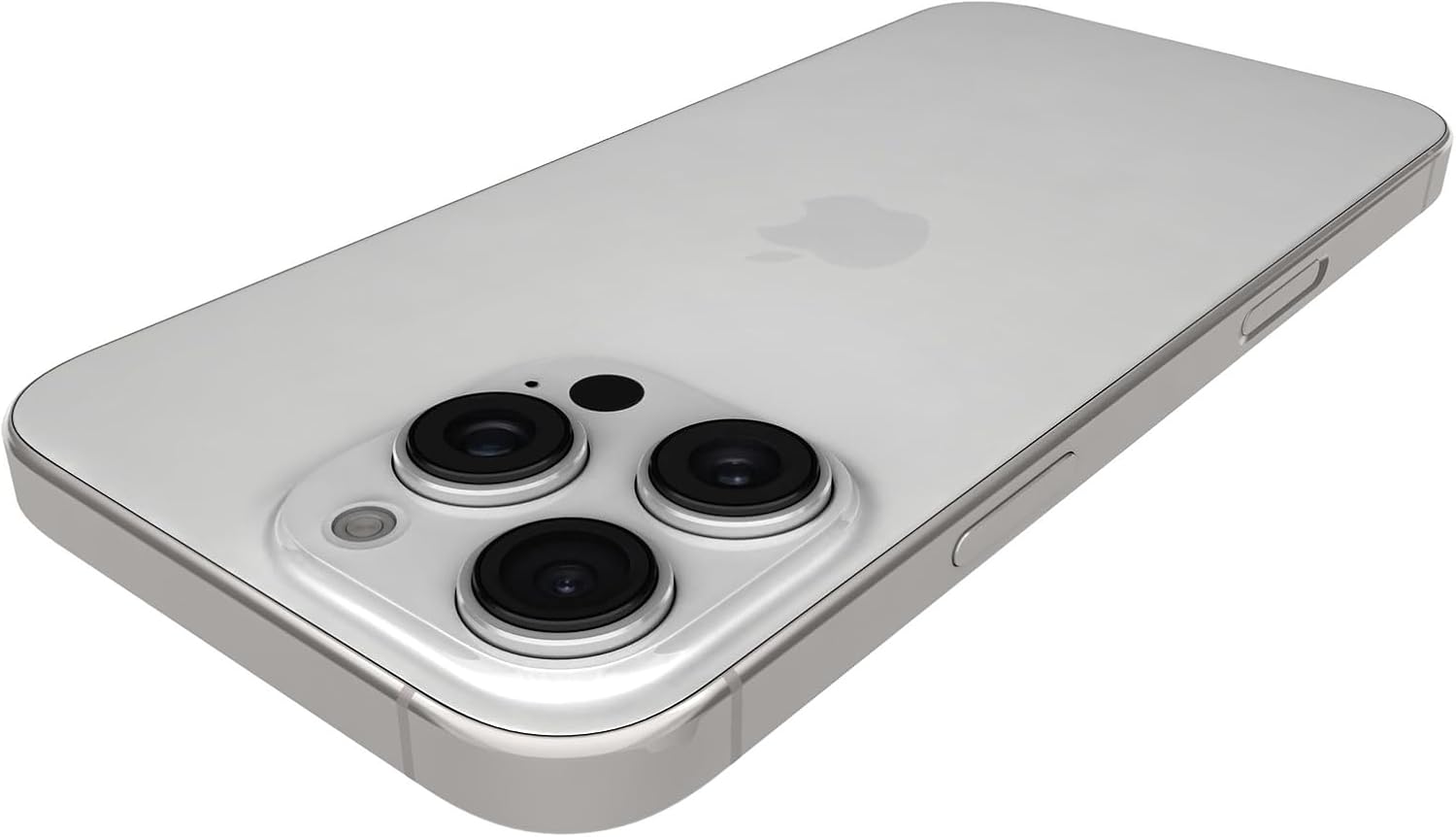 Apple iPhone 16 Pro Max, US Version, 256GB, White Titanium for AT&T (Renewed)