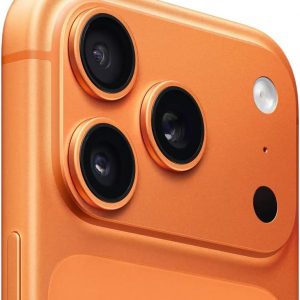 Apple iPhone 17 Pro Max, versión estadounidense, 256GB, eSIM, naranja cósmico, desbloqueado (renovado) | eSIM, Renovado