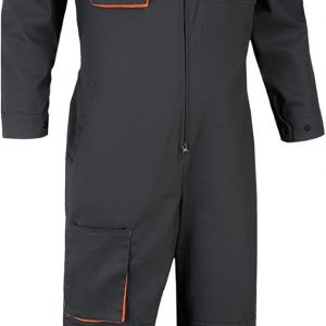 Men's Coveralls Mechanic Work Jumpsuit Multi Pockets Overalls Long Sleeve Workwear Coverall