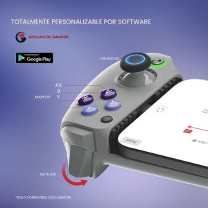 GameSir G8 Galileo - Controlador móvil tipo C para Android y iPhone 15 Series (USB-C), Gamepad Plug and Play con joysticks efecto Hall/disparador de pasillo, conector de audio de 0.138 in