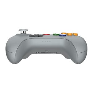 8BitDo 64 Bluetooth Controller for Analogue 3D, Switch, Switch 2, Windows, and Android (Grey)